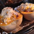 Cooksnap de Mélie sur la recette Butternut farcie châtaignes et lardons