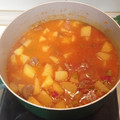 El cooksnap de Nelyda Martinez cuando hizo Patatas a la Riojana.