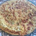 El cooksnap de Irene-Guirao cuando hizo Tortilla de patata y gambas estilo Sarrau.