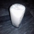 Kiran Asghar's cooksnap of when they made Banana milk shake.