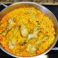 El cooksnap de Paula Danielaimar cuando hizo Guiso de arroz con pollo.
