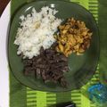 El cooksnap de Paula Piedrahita cuando hizo Lomo al vino con champiñones.