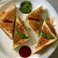 Asha Galiyal का कुकस्नैप जब उन्होंने ग्रिल्ड वेज सैन्डविच (grilled veg sandwich recipe in Hindi) बनाया था।