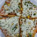 Binita Makwana's cooksnap of when they made યીસ્ટ વગરના પીઝા (pizza without yeast recipe in Gujarati).