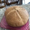 El cooksnap de laura tedesco cuando hizo Pan Integral.