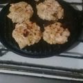 El cooksnap de Sakura 🌸 cuando hizo Hamburguesas de pollo RELLENAS.