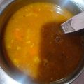 Sarda का कुकस्नैप जब उन्होंने सांबर (sambar recipe in Hindi) बनाया था।
