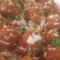 dailycooking's cooksnap of when they made Crockpot Cheese Stuffed Meatballs.