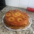 El cooksnap de angg cuando hizo Torta de Piña.