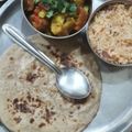 Aanya sain का कुकस्नैप जब उन्होंने आलू गाजर की सब्जी(aloo gajar ki sabzi recipe in hindi) बनाया था।
