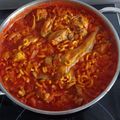 El cooksnap de Jose Jaime Puente cuando hizo Fideuá de conejo al estilo Campero.