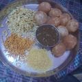 Sangita Tayal's cooksnap of when they made Panipuri.