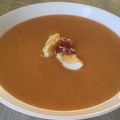 El cooksnap de Gisela Spínola cuando hizo Salmorejo.