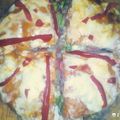 El cooksnap de Juan Maurin cuando hizo Hamburpizza casera.