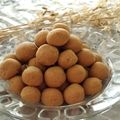 کوک اسنپ بنی کریم بعد از امتحان کردن شیرینی نخودچی ترد و خوشمزه 🥰.
