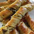 Csóti-Szalai Dóra Cooksnap-ja, amikor elkészítette a(z) Medvehagymás-fetás csavart receptet.