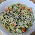 El cooksnap de Carlos González Sánchez cuando hizo Ensalada de pasta con gulas.