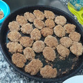 El cooksnap de Alicia Telias cuando hizo Albóndigas caseras (vegetarianas de soja texturizada).