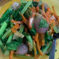 Cooksnap Aina Fatyni semasa beliau membuat Sawi Putih Tumis Sos Tiram.