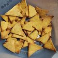 El cooksnap de Romina Baez de los Reyes cuando hizo Nachos caseros al horno.