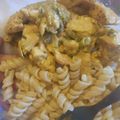 El cooksnap de Micka cuando hizo Pollo a la mostaza con fideos, fácil, rápido, económico y rico!!.
