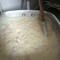 El cooksnap de Gabi cuando hizo Tallarín con salsa de queso fácil.