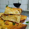 El cooksnap de Luciana Mamone cuando hizo Sopa Paraguaya.