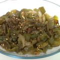 El cooksnap de Tamara Méndez López cuando hizo Ensalada de pimientos verdes.