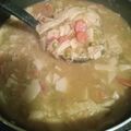 Chef Mommy Nessa's cooksnap of when they made Hearty Homemade Chicken Noodle Soup.