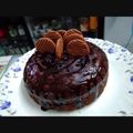 Rakhi Gupta का कुकस्नैप जब उन्होंने चाॅकलेट केक विथ चाॅकोचिप्स (chocolate cake with choco chips recipe in Hindi) बनाया था।