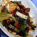 胡荃荃 的 蔥爆豬五花肉 cooksnap