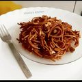 Sheela Biswas 's cooksnap of when they made ভেজ চাউমিন(Veg chowmin recipe in Bengali).