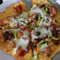 El cooksnap de Desiree Padron cuando hizo Pizza de harina de coco estilo Grez.