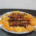 صورة من OM Muhammed، شاركها بعد تجربة وصفة كباب دجاج مع الكاتشب طعم جداا لذيذ☺😋😋😋
