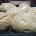 El cooksnap de ema aviles cuando hizo Pan de papa para Hamburguesas.
