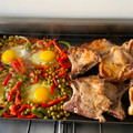 El cooksnap de Marisa Carrillo cuando hizo Costillitas de cerdo a la riojana en Planchetta.