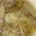 El cooksnap de Natalia cuando hizo Escabeche de Berenjenas.