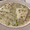 El cooksnap de Number One cuando hizo Merluza en salsa verde.