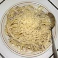 Cooksnap dari Whyu~Ni untuk resep Spaghetti Alfredo Creamy