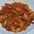 Cooksnap dari Dian Novita untuk resep Sambal baby cumi pedas tahan lama