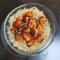 Cooksnap dari Devina HW untuk resep Spaghetti aglio e olio with salmon grill
