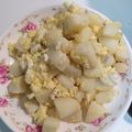 陳奇奇 的 奶油馬鈴薯淋蛋 cooksnap