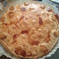 El cooksnap de Sandra cuando hizo Pizza rústica de hojaldre con pavo y queso Provolone.