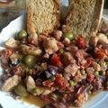 il "Chef" Lorenzo quando ha preparato Scorfano in Guazzetto con Crostoni Gluten Free