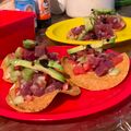 El cooksnap de Dianira robles cuando hizo Ceviche de atún.