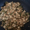 El cooksnap de Tatiana Luna Arce cuando hizo "Arroz" de coliflor y brócoli... 😜😝😜🥦🍙🍚🍙🥦.
