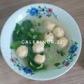 Cooksnap dari Nurul_SaNia untuk resep *Sup Bola-Bola Ayam*