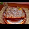 El cooksnap de Sandra cuando hizo Tarta de manzana y pera.
