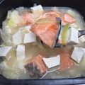 懶人食尚Lazycook 的 鮭魚豆腐味噌湯 cooksnap