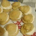 El cooksnap de constanza garnahm cuando hizo Profiteroles.